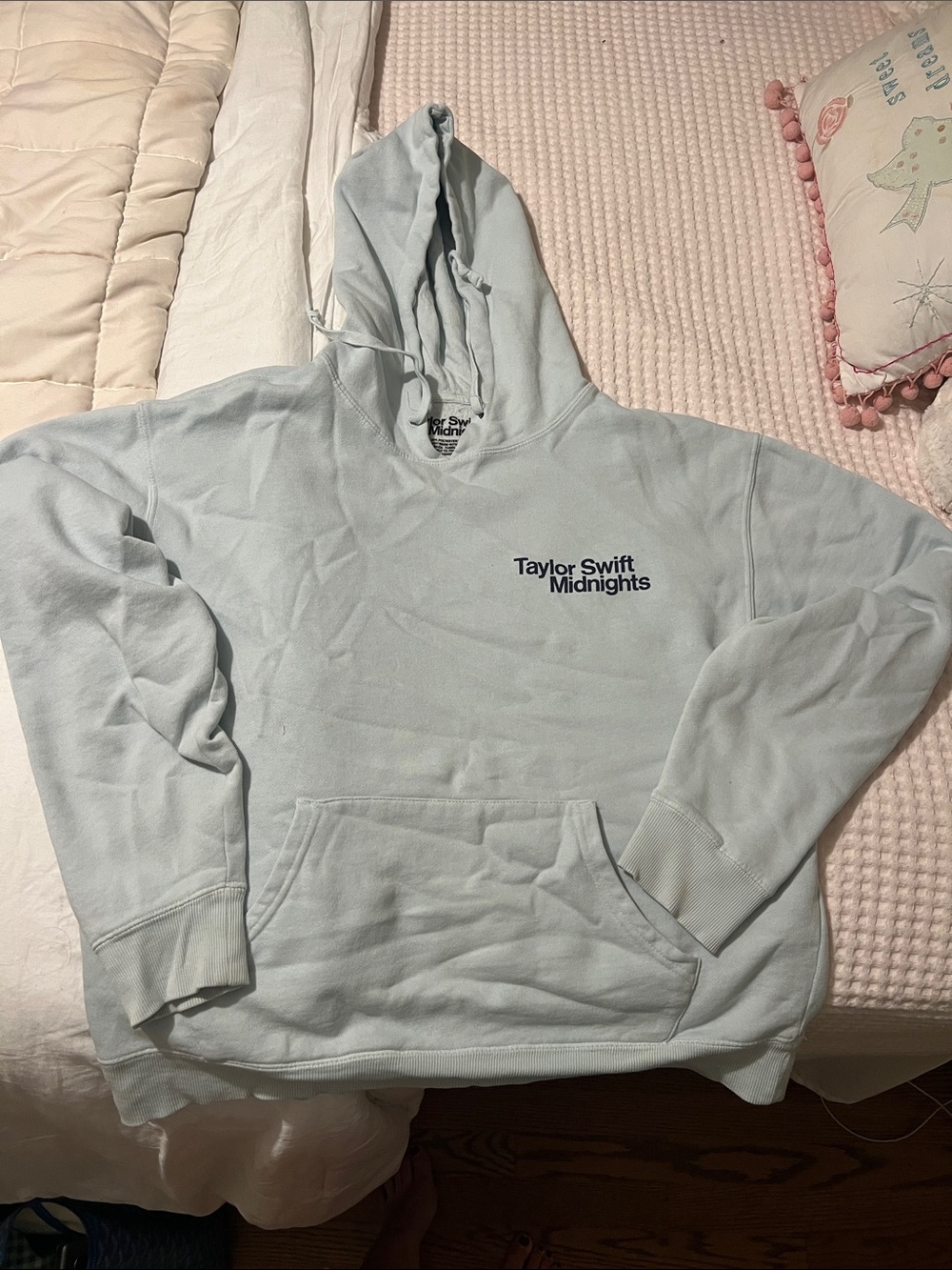 Taylor Swift Midnights Light Blue Hoodie